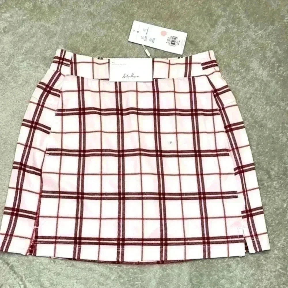 Lady Hagen Cute plaid golf skirt Size XS NWT